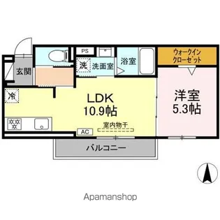 AFFINER【2階】の間取り