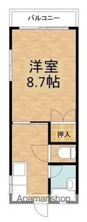 第2高久コーポ【1階】の間取り