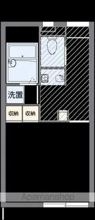 レオパレスMILE 桑南【102号室】の間取り