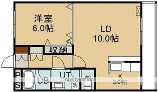 ヴァンベール高盛【302号室】の間取り