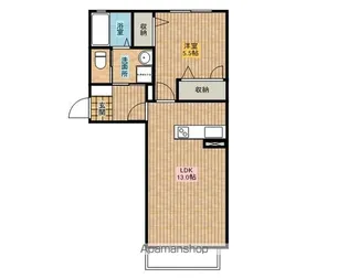 フェリチタ雲雀【103号室】の間取り