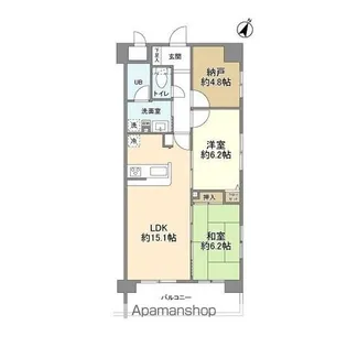 ルミエール東神田【2階】の間取り