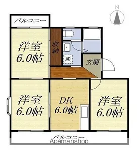 アルテハイムK【3階】の間取り