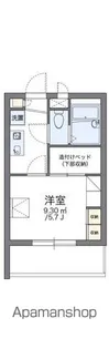 レオパレスK【1階】の間取り