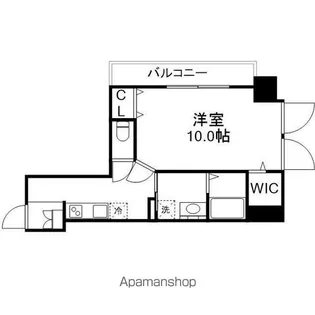 VIVERE呉服【7階】の間取り