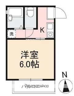 アーバン扇町【4階】の間取り