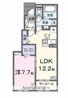 田代スクエア【1階】の間取り