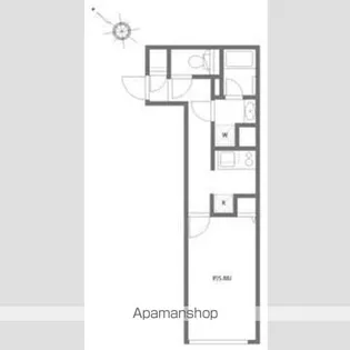 ルーデンス常盤台Ⅲ【3階】の間取り