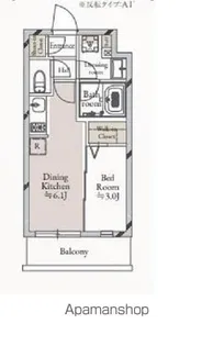 JMFレジデンス学芸大学【2階】の間取り