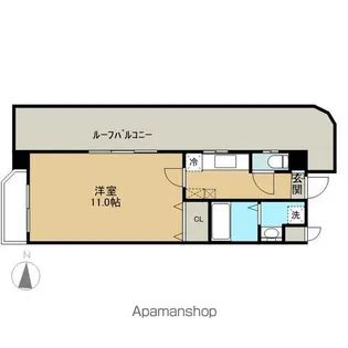 アニバーサリー第九木町通【8階】の間取り