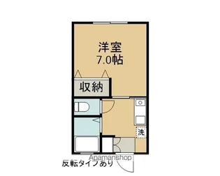 VILA西下台【102号室】の間取り