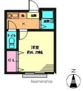 ソレイユ・A【1階】の間取り