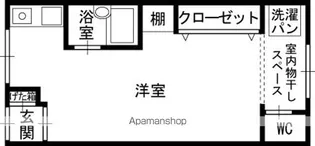 諏訪マンション【2階】の間取り