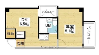 ラ・ペール一番館【9階】の間取り