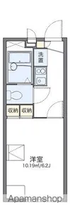 レオパレスサンライズ【2階】の間取り