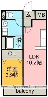 YGGDRASILL【3階】の間取り