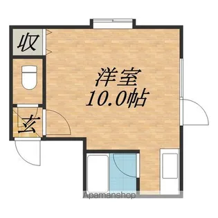 瀬比亜館北14条【304号室】の間取り