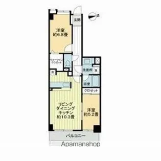 菊名レジデンシアプラザ【2階】の間取り