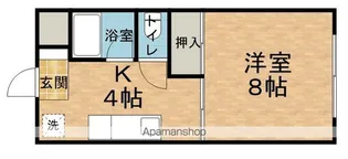 ハイツ安曇野3【105号室】の間取り