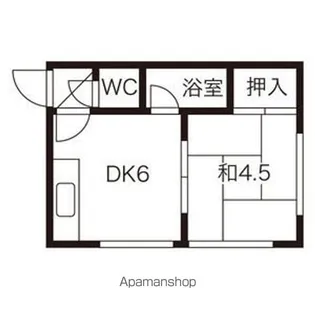 コーポラス千豊第1【205号室】の間取り
