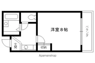 紫竹大門町マンション【4階】の間取り