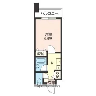 LASANTE板橋本町【602号室号室】の間取り