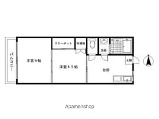 マンションマロ【306号室】の間取り