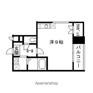 コンフォート上杉【405号室】の間取り
