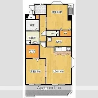 La・Fortuna【2階】の間取り