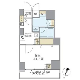 エレミ本蓮沼【3階】の間取り