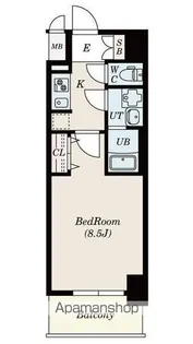 S-RESIDENCE金山West【6階】の間取り