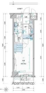 メインステージ錦糸町Ⅵエグザ【7階】の間取り