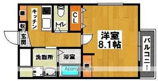 エヌエムサンカンテセット【1階】の間取り