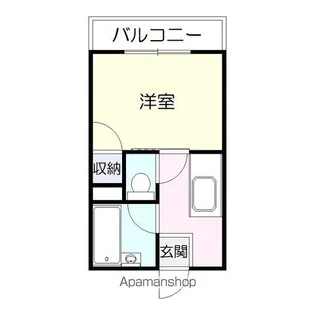 シャルルコーポ紫原【303号室】の間取り