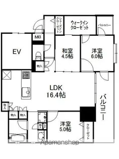 エンクレスト南福岡 奏の杜【3階】の間取り