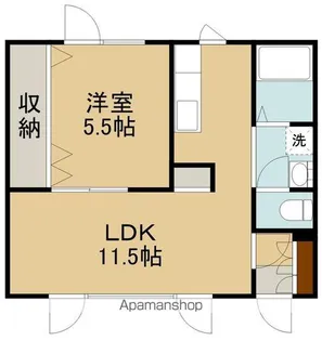 シルバーヒルズ【2階】の間取り