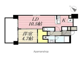 SーRESIDENCE押上BLOSSOM【8階】の間取り