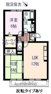 セジュール新涯【1階】の間取り