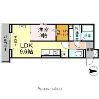 CELESTE(セレスト)【2階】の間取り