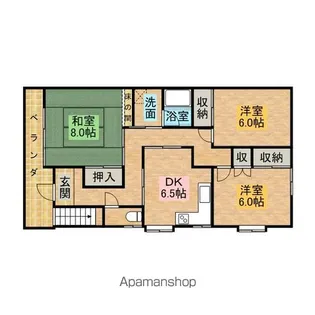 折原アパート【201号室】の間取り