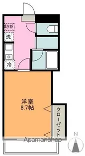 ガーデンハイツオリエンタル【3C号室】の間取り