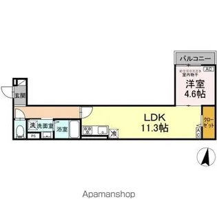 グラナーデ徳丸【3階】の間取り