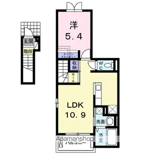 パストーソ Ⅰ【2階】の間取り
