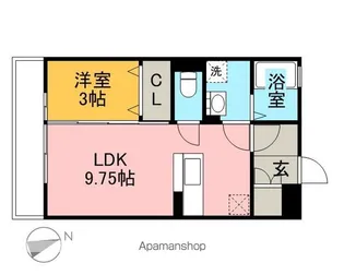 メゾン グリーンヒル【1階】の間取り