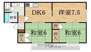 パストラルハイム【1階】の間取り