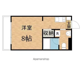 プリムヴェール聖蹟【4階】の間取り