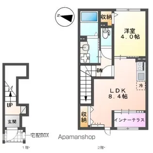 ベイサイド湘南【2階】の間取り