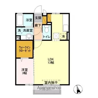 セレーノA【1階】の間取り