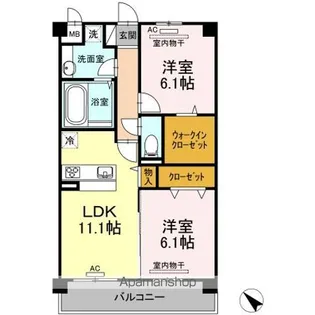 ソフィアいずみ【2階】の間取り