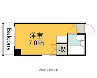 サンシャイン舟入本町【3階】の間取り